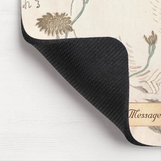 Hare and Dandelion, Kubo Shunman, Japanse kunst Muismat (Hoek)