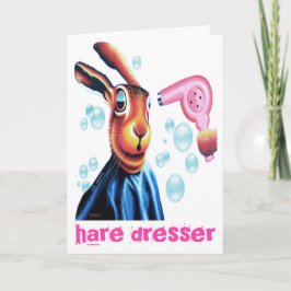 Hare at the hare dressers. kaart
