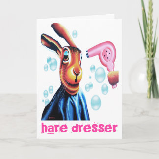 Hare at the hare dressers. kaart