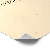  Hare Bunny Rabbit 1800s Illustratie Poster (Hoek)