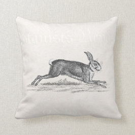  Hare Bunny Rabbit Illustratie - Rabbits Kussen