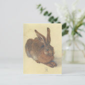 Hare by Albrecht Durer Briefkaart (Staand voorkant)