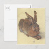 Hare by Albrecht Durer Briefkaart (Voorkant / Achterkant)