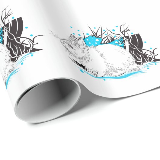 Hare Cadeaupapier (Rol Hoek)