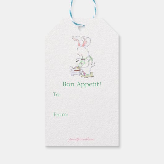 Hare Cook gift label Cadeaulabel (Achterkant)