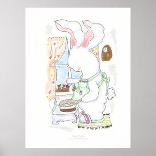 Hare Cook-poster/afdruk Poster