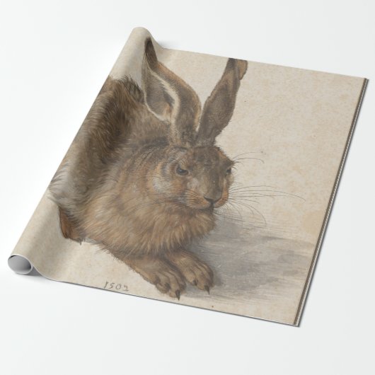 Hare (door Albrecht Dürer) Cadeaupapier (Uitgerold)