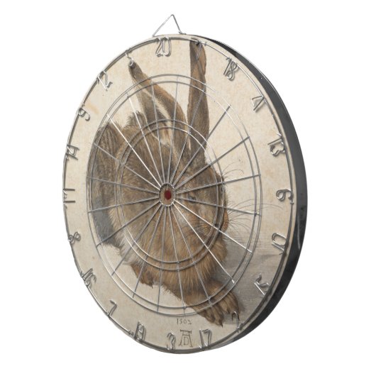 Hare (door Albrecht Dürer) Dartbord (Voorkant Rechts)