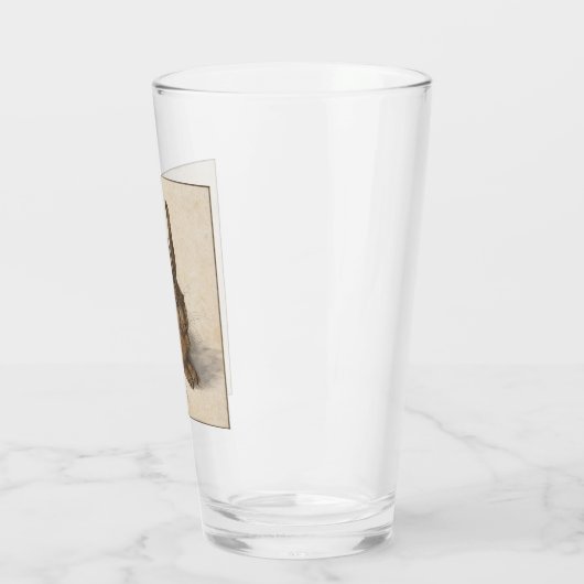 Hare (door Albrecht Dürer) Glas (Links)
