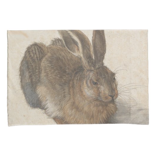 Hare (door Albrecht Dürer) Kussensloop (Voorkant-Rechts)