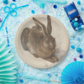 Hare (door Albrecht Dürer) Papieren Bordje (Feest)