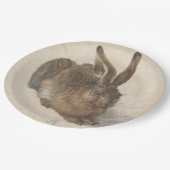 Hare (door Albrecht Dürer) Papieren Bordje (Gekanteld)