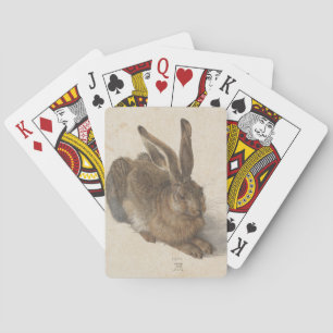 Hare (door Albrecht Dürer) Pokerkaarten