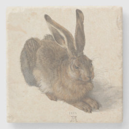 Hare (door Albrecht Dürer) Stenen Onderzetter