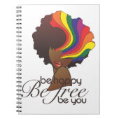 Hare en Hare Happy-laptop Notitieboek (Voorkant)