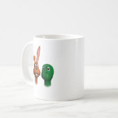 Hare en Tortoise01 Koffiemok (Voorkant links)