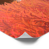 Hare en tortoise 2 — poster afdrukken (Hoek)