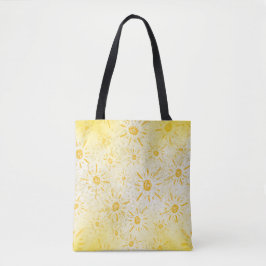Hare Four Seizoenen – Zomerpatroon Tote Bag