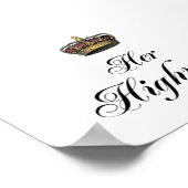 Hare Hoogheid (deel van zijn en zijn set) Poster (Hoek)