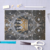 Hare Hoogheid, Koningin Fabulous Goud en Zilver Tissuepapier (Craft)