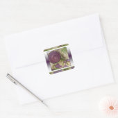 Hare Hoogheid Paarse Tulp Stickers (Envelop)