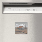 Hare House Magneet (Insitu (Vaatwasser))