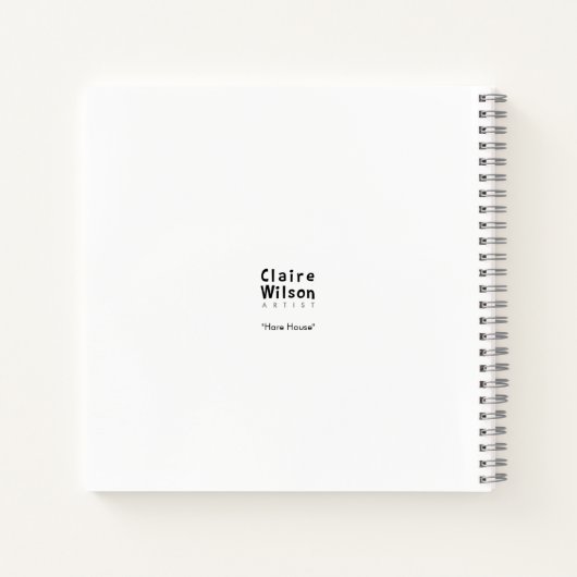 Hare House Notitieboek (Achterkant)