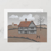 Hare House Postcard Briefkaart (Voorkant / Achterkant)