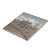 Hare House Tegeltje (Zijkant)