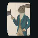 Hare in Turquoise Coat 2 iPad Mini Cover<br><div class="desc">Dieren en Natuur</div>