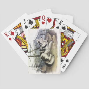 Hare-Indian Dog (Mackenzie River Dog) door Audubon Pokerkaarten