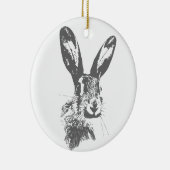 Hare Keramisch Ornament (Rechts)