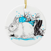 Hare Keramisch Ornament (Voorkant)