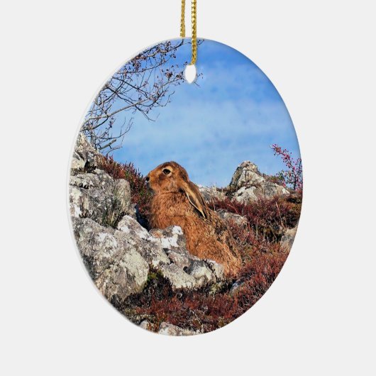 HARE KERAMISCH ORNAMENT (Rechts)