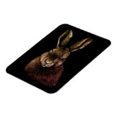 Hare, konijn, tekening magneet (Linkerzijde)