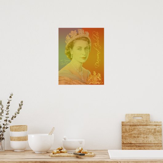 Hare Koninklijke Hoogheid Poster (Keuken)