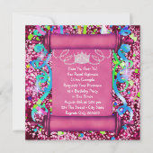 Hare Koninklijke Hoogheid Prinses Verjaardagsfeest Kaart (Voorkant)