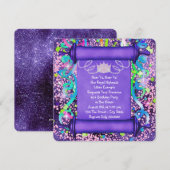 Hare Koninklijke Hoogheid Prinses Verjaardagsfeest Kaart (Voorkant / Achterkant)