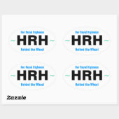 HARE KONINKLIJKE HOOGHEID stickers (4) (Vel)