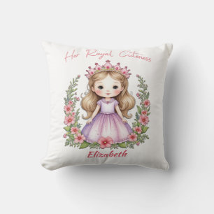 Hare Koninklijke Schoonheid Prinses Roze Kussen
