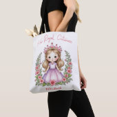 Hare Koninklijke Schoonheid Prinses Roze Tote Bag (Dichtbij)