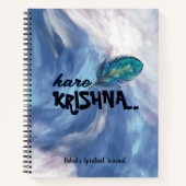 "Hare Krishna" Hindu Spiritueel Journal Notitieboek (Voorkant)