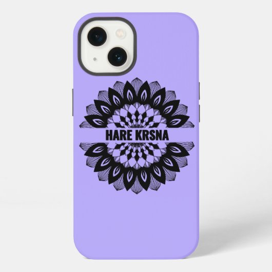 Hare Krishna kunst iPhone / iPad hoesje iPhone 13 Hoesje (Achterkant)
