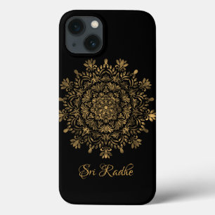 Hare Krishna kunst - Shree Radhe typografie Case-Mate iPhone Case