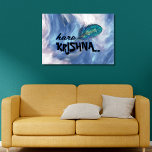 "Hare Krishna" Peacock Feather Hindu Canvas Afdruk<br><div class="desc">Introductie van de "Hare Krishna" Peacock Feather Hindu Canvas Print, een fascinerend kunstwerk dat spiritualiteit prachtig combineert met esthetische elegantie. Deze doek print heeft een levendige pauwenveer ontwerp, symboliseert Lord Krishna, samen met het heilige gezang "Hare Krishna" gegraveerd in een elegant script. Gemaakt van hoogwaardige materialen en levendige kleuren, voegt...</div>