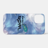 "Hare Krishna" Peacock Feather Hindu Case-Mate iPhone Case (Achterkant (horizontaal))