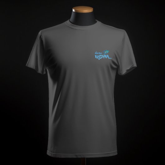 "Hare Krishna" Peacock Feather Hindu T-shirt