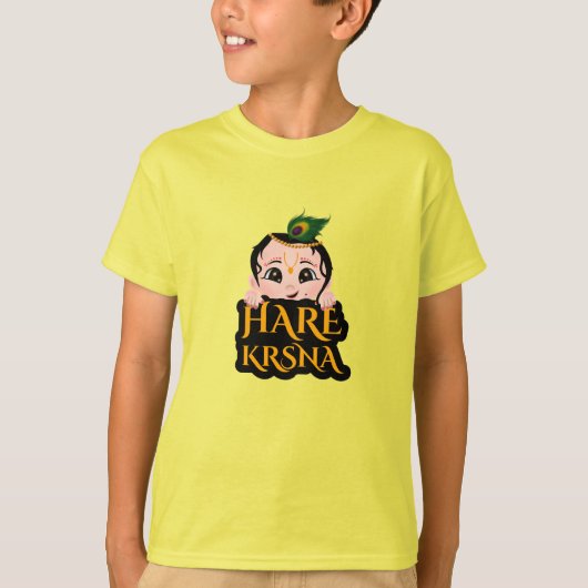 Hare Krishna Radha india - Krishna kunst T-shirt (Voorkant)