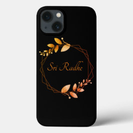 Hare Krishna - Sri Radhe - Radha Krishna bloemen Case-Mate iPhone Case