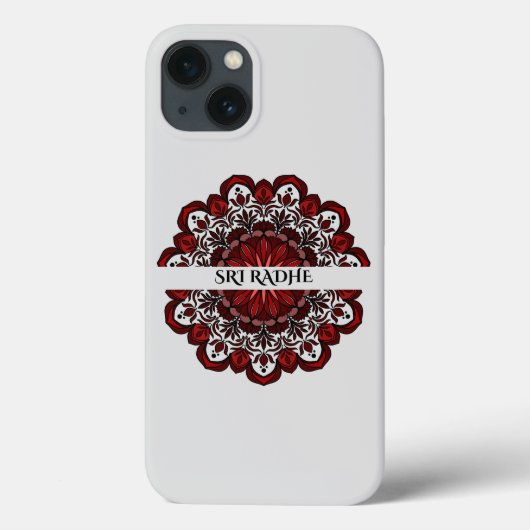 Hare Krishna - Sri Radhe - Radha Krishna bloemen Case-Mate iPhone Case (Achterkant)